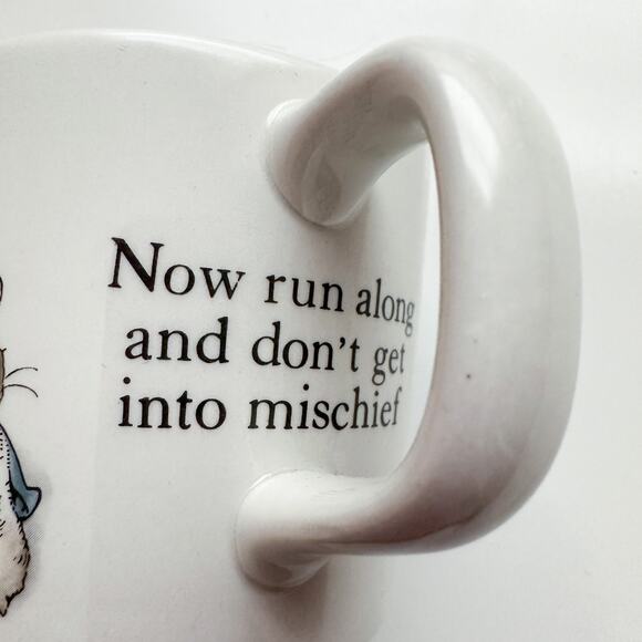 Wedgwood Peter Rabbit Ceramic Mug and Book 2 Piece Collectable Classic - Picture 11 of 15